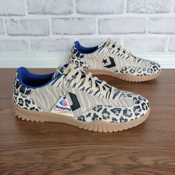 ❤️Converse Run Star Trainer Animal Print Sz 7.5 Women's Shoes Sneakers A15800C❤️ - Picture 12 of 14